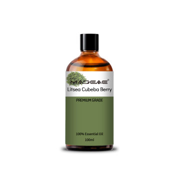 Therapeutic Grade Plant Litsea Cubeba Berry Oil Essential for Food Flavor