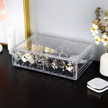 PS Multifungsi Kosmetik Besar Desktop Vanity Perhiasan Penyimpanan Penyimpanan Penyimpanan