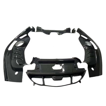 OEM Style Dry Carbon Fiber Replacement Interior Engine Bay Panels for Ferrari 296 GTB