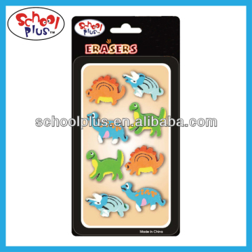 Fancy animal shape cool rubber eraser as promotional gifts