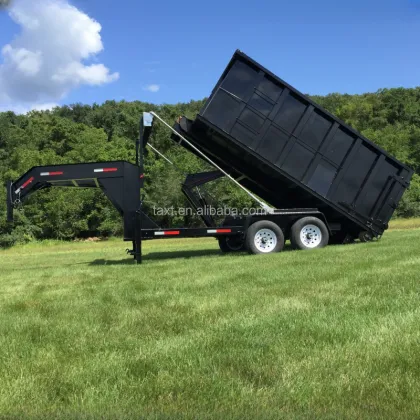 New Roll-Off Gooseneck Dump Trailer for Sale - Cargo & Utility Trailers