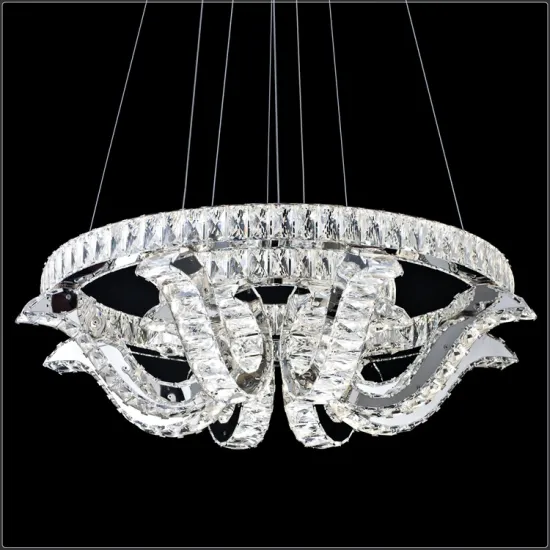 Factory outlet K9 crystal modern ceiling lamps