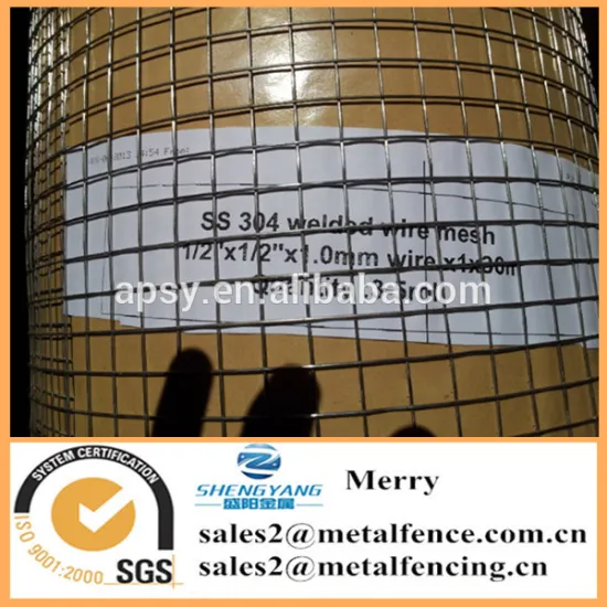 1/4X1/4 inch 23G stainless steel 304 wire mesh Car BBQ Grilles weldmesh