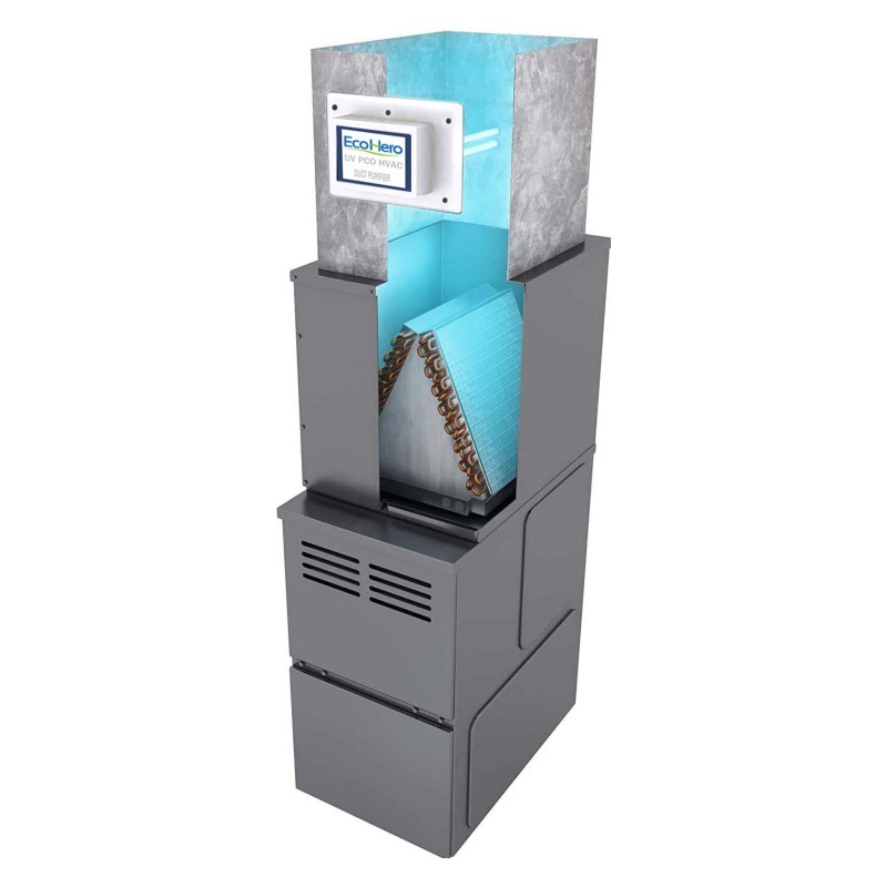 UVC germicidal Air Cleaner for air conditioning system
