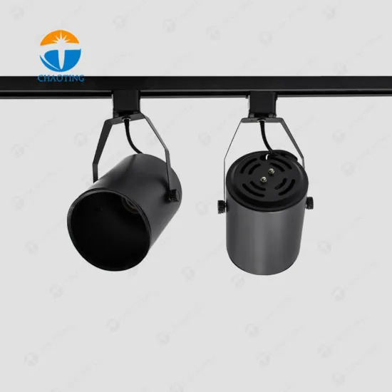 Cheap Price 2 3 4 Wire Cylindrical Downlight Track Adaptor Adjustable Track Lighting Fitting Kits Par30 LED Track Light Housing