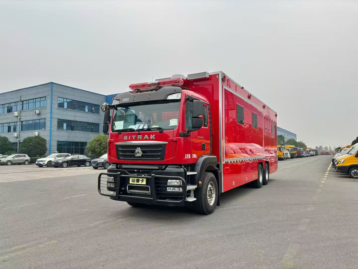 Reliable Engineering Rescue Vehicle for Crisis Management