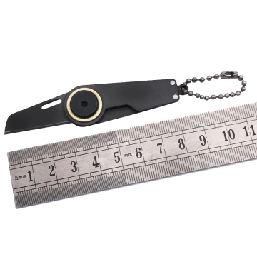 Portable Multifunction Mini Knife Keychain - EDC Tool for Camping and Hunting