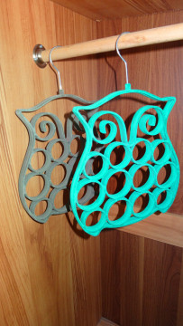Velvet Owl Scarf/Belt/ Multifunctional Hanger