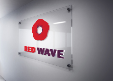 Customized acrylic sheet on wall
