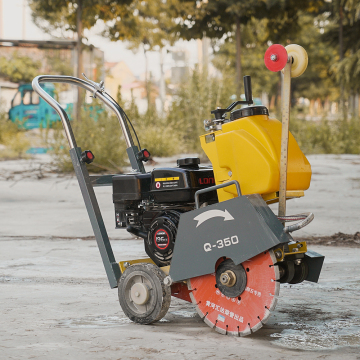 350mm Mini Concrete Floor Cutting Machine - Household Small Diesel Road Cutter