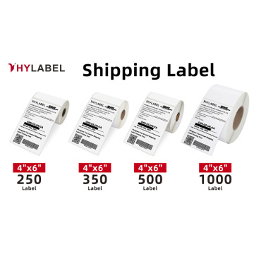 Zebra Compatible Direct Thermal Packing Shipping Labels