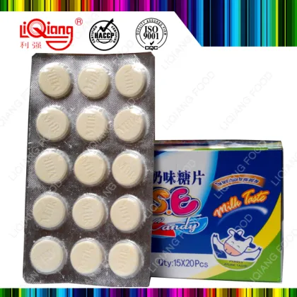 Good taste dried cow milk pressed candy