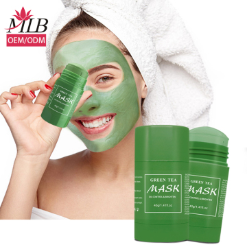 Private Label Organic Facial Mask Clay Stick - Poreless Deep Cleanser