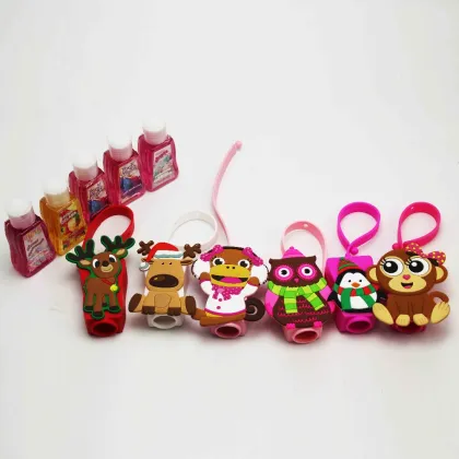 Christmas moose silicone bottle holder
