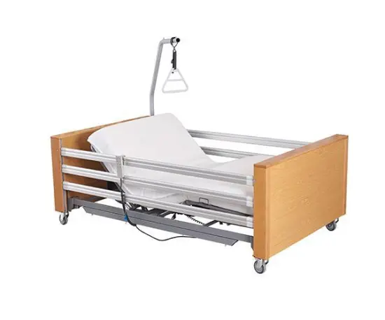 Multifunctional Free Retractable Home Care Bed With Toilet