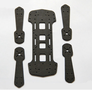 Carbon fiber plates components