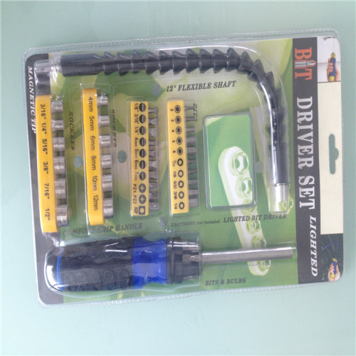 Screwdriver Bits Tool 34pcs Bits Drive Set Ratcheting Drive Handle Supplier