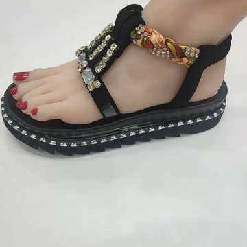 Sandalia de moda de alta calidad personalizada de verano