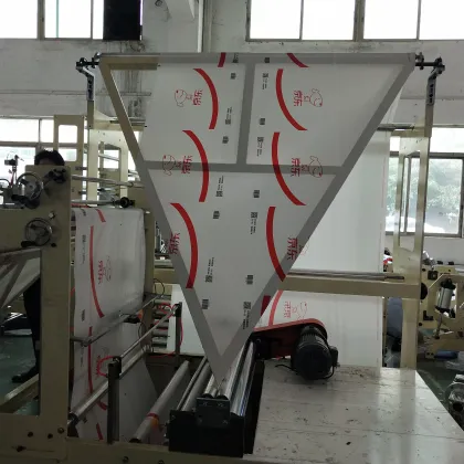 Custom Printed FedEx Pak Courier Bag Making Machine Supplier