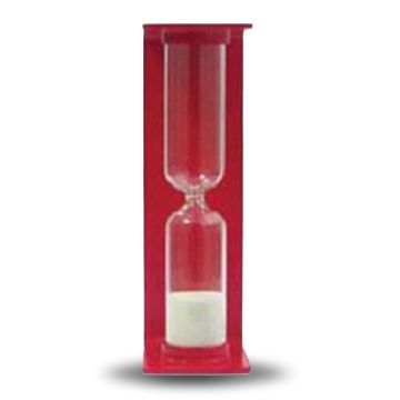 Glas Sand Timer med 3 minuters Sand Timer med 3 minuter nedräkning, finns i olika StylesNew