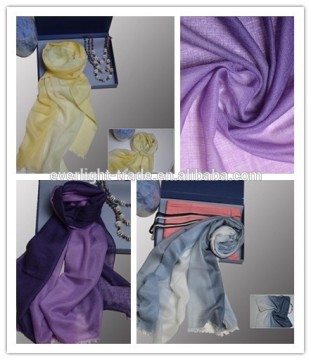Pure cashmere shawl scarf