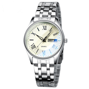 High Quality Exact Time Stainless Waterproof Custom Logo Quartz Watches for Men