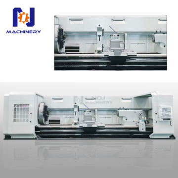 CK61180 Heavy-Duty CNC Lathe Machine - 20T Load-Bearing 1800mm Diameter