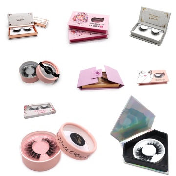 Custom Logo Eyelash Packing Box - Custom Eyelash Packaging