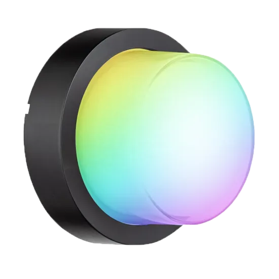 Led IP65 smart garden lamp 10W led wall lamp 600lm RGB color changable and dimmable and CCT change