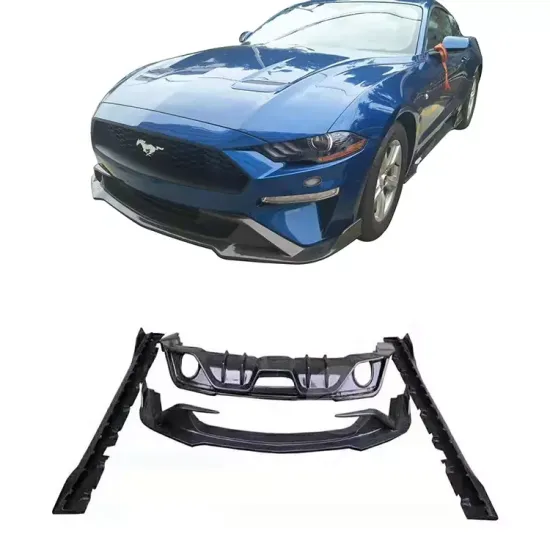 Carbon Fiber Body Kits for Mustang Front Lip, Rear Lip, Side Skirts, and Spoilers (2018-2020)