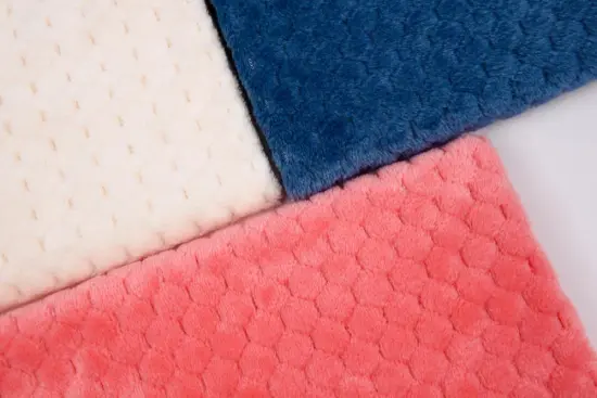 Wholesale jacquard knit flannel fabric