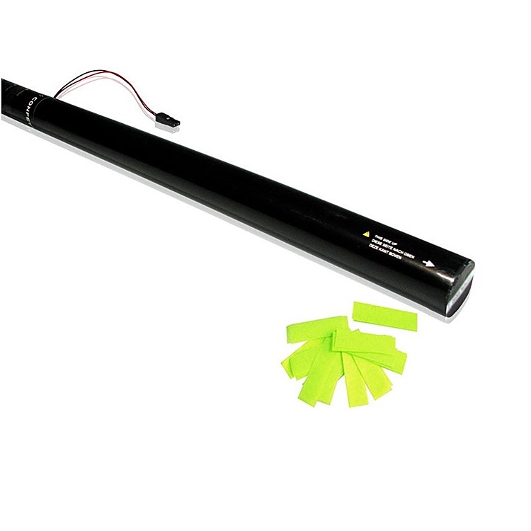 Atirador de confete elétrico personalizável com UV