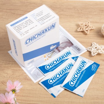 흰색 신발용 퀵 클린 운동화 물티슈