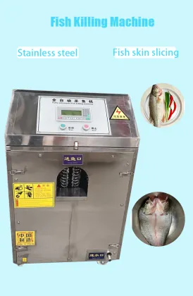 Commercial Automatic Open Belly Fish Killing Machine for Grilled Fish Shop