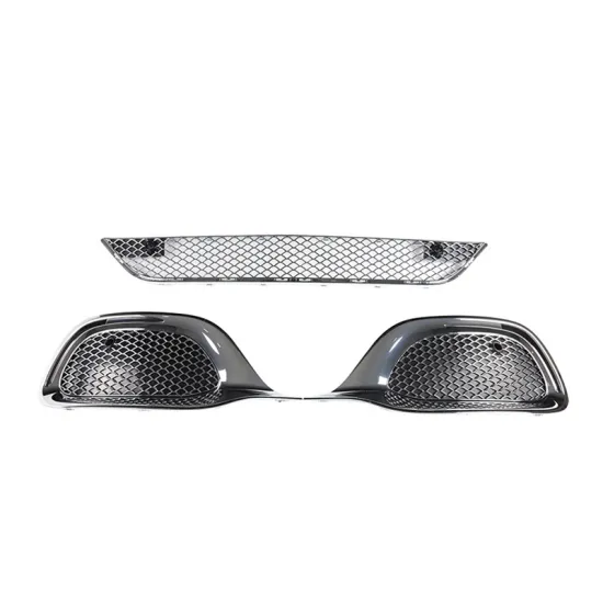 Mercedes-Benz S-Class Maybach S480, S580 & S680 Custom Front Bumpers and Electroplated Grilles
