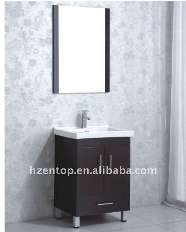 black lacquer bathroom cabinet EC-M8008