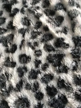 Brushed Pattern plush Pv fabric