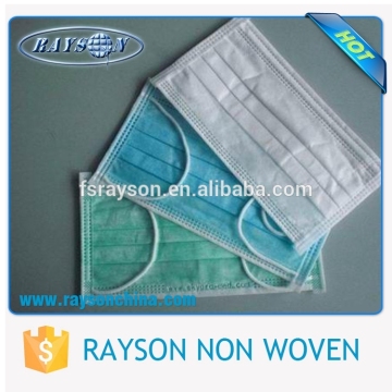 Medical Consumable Non Woven 3 Ply Surgical Disposable Face Mask