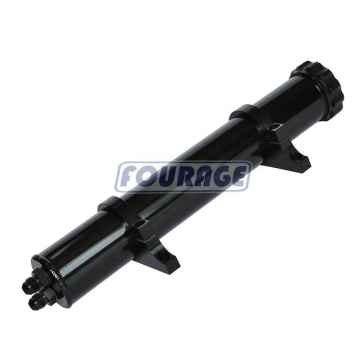 Auto Parts 1.25L Aluminum Radiator Coolant Reservoir Tank 51x380mm