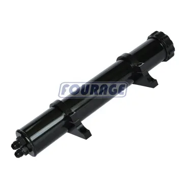 Auto Parts 1.25L Aluminum Radiator Coolant Reservoir Tank 51x380mm