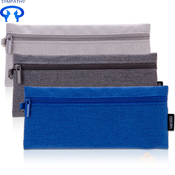 Simple and simple canvas color pen bag