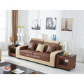 French Style Upholstered Leather Sofa combination