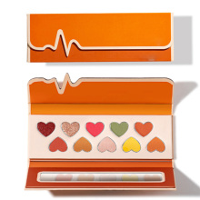 Special Type Irregular Shape Eyeshadow Palette Packaging Box