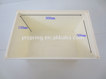 plastic container showing in supermarket