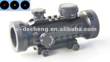 601 tactical hunting rifle scope with three illuminated lihgts