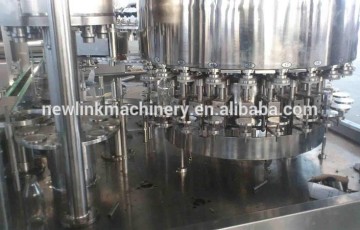 Monoblock glass bottle filling machine ,screw cap glass bottle filling equipment,3 screw cap capping machhine