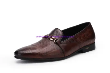 Hot Popular Men Slip-on Leather Party Loafer Shoes