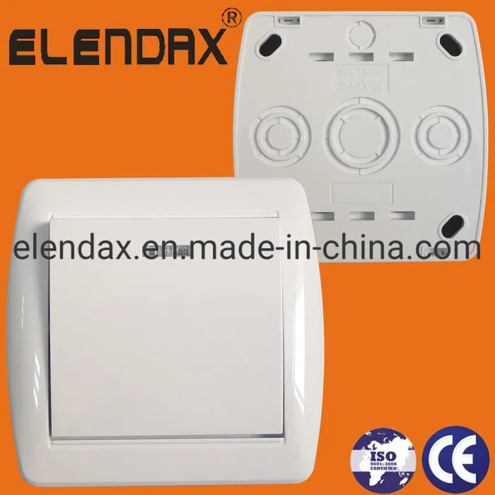 Sakelar Dinding Standar Eropa dengan Indikator S8101