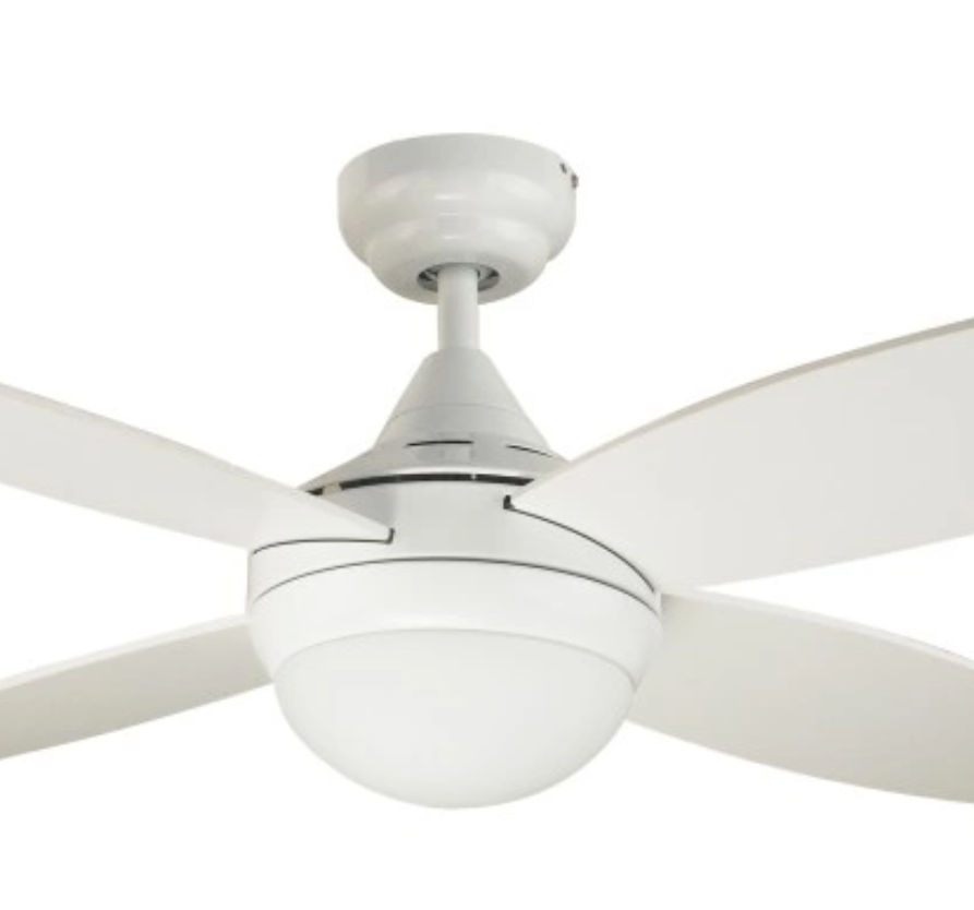 Stylishly designed 4-blades ceiling fan