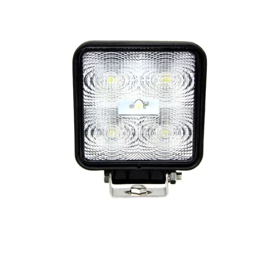 Square LED Work Light 4 Inch Waterproof IP67 Car Led Lamp, 15 Watt Led Work Light Led Search Light